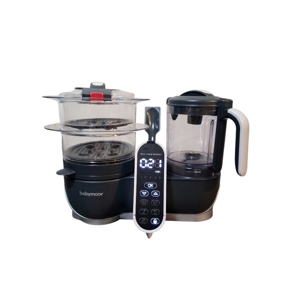 Babymoov 6 Speed 11oz. Baby Food Maker Gray